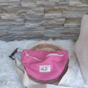 sacoche banane en coton – personnalisable