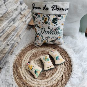 gilet doux – modèle fleuri | fait main (copie)